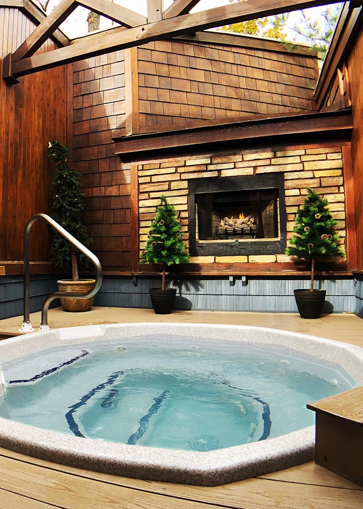 oasis hot tub gardens